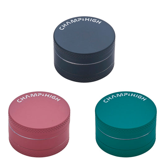 Grinder Polinizador Metal Soft Touch 40 mm Mix Color. Pack 3 ud.