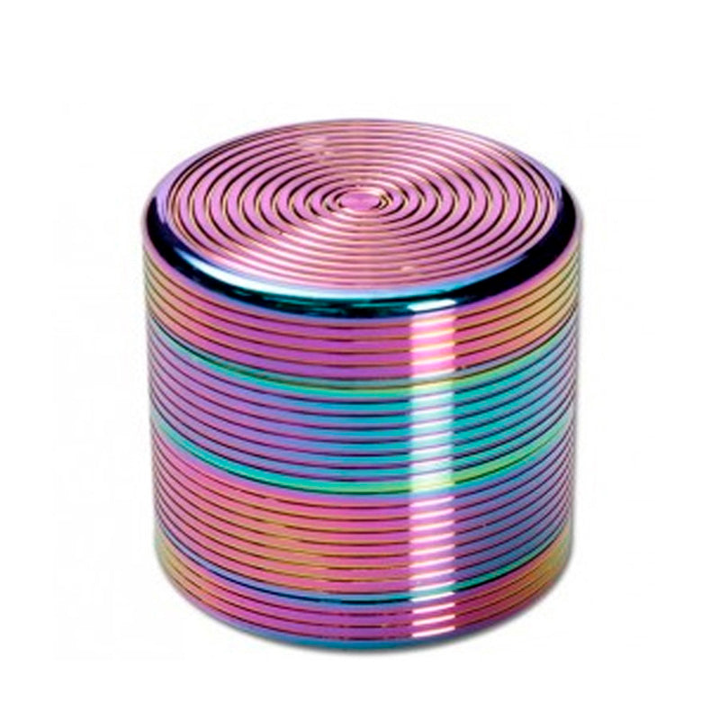 Grinder Polinizador Metal Spiral Rainbow 50 mm.