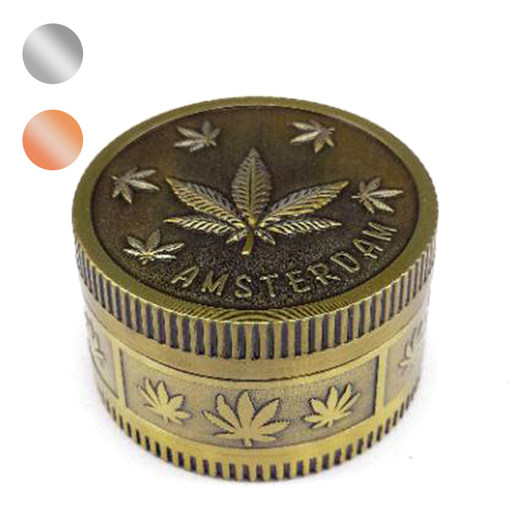 Grinder Polinizador Metal Zinc 50 mm Mix color