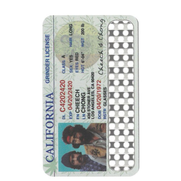 Cheech & Chong ID Card Grinder