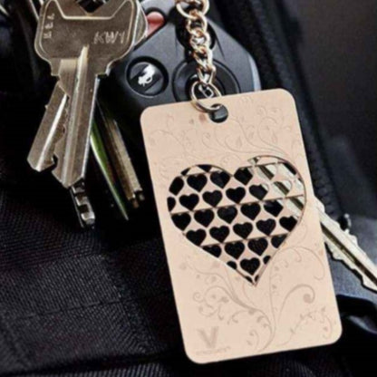 Grinder Tarjeta Corazon Llavero