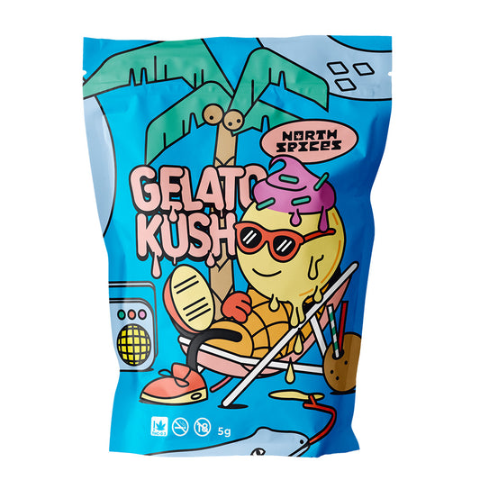 Hash Cbd North Spices  Gelato Kush Dry 5 gr.