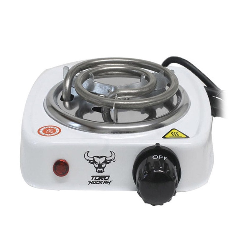 Fornello Elettrico Toro Hookah Bianco 500 w.