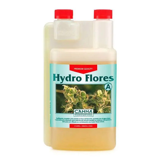 Hydro Flores Dura A 1 lt | Fertilizante Floración Hidroponia Agua Dura | Canna