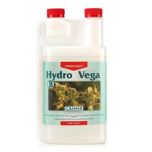 Hydro Vega Dura B 1 lt | Fertilizante Crecimiento Hidroponia Agua Dura | Canna