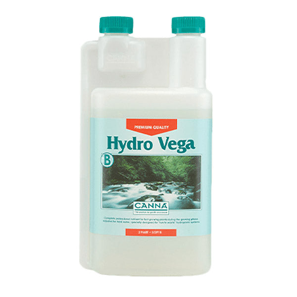 Hydro Vega Soft B 1 lt | Fertilizante Crecimiento Hidroponia Agua Blanda | Canna