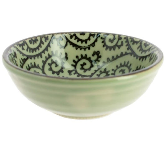 Incensario Arabesco Karakusa Ceramica 10x4 cm.