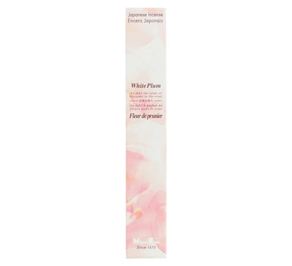 Incienso Ka-fuh Ciruelo Blanco 50 Sticks & Holder