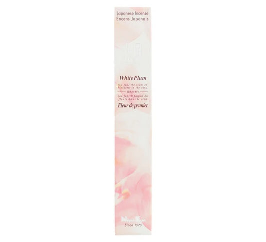 Incienso Ka-fuh Ciruelo Blanco 50 Sticks & Holder