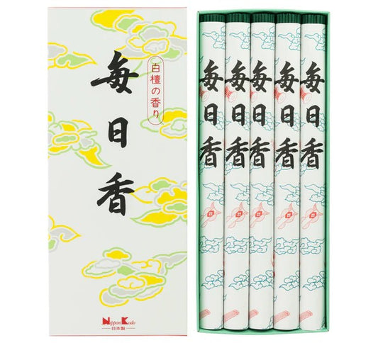 Incienso Mainichikoh Viva Largo Box 5 Tubos x 50 Sticks