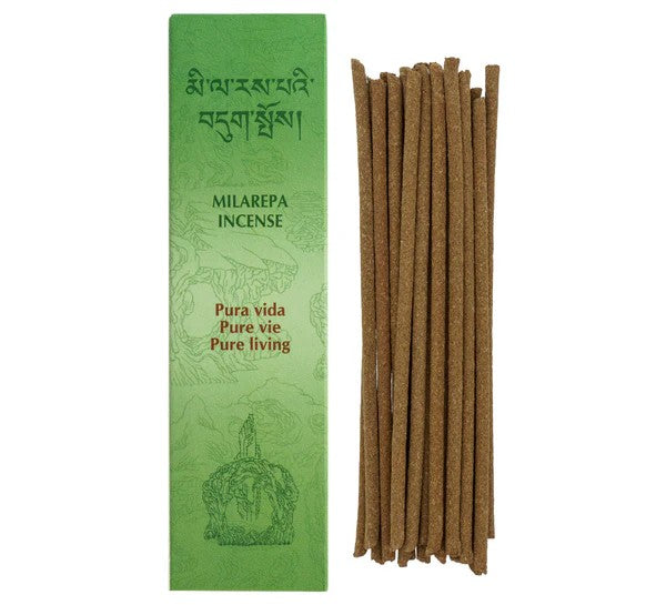 Incienso Milarepa Pura Vida 20 Sticks & Holder