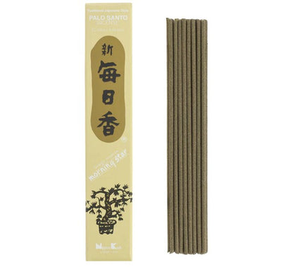 Incienso Morning Star Palo Santo 50 Sticks & Holder