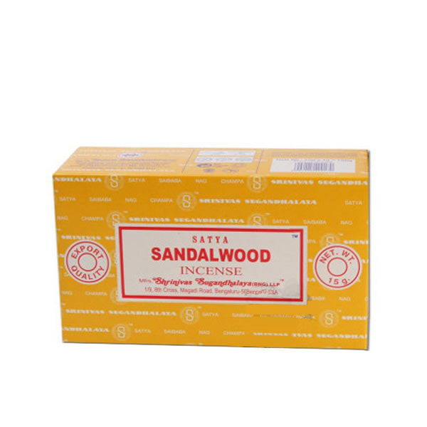 Incienso Satya Sandalo 15 gr. - 12 ud.