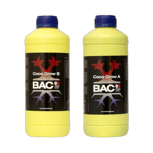 Kit Coco Grow A&B 1 lt | Fertilizante Base Crecimiento para Coco | BAC