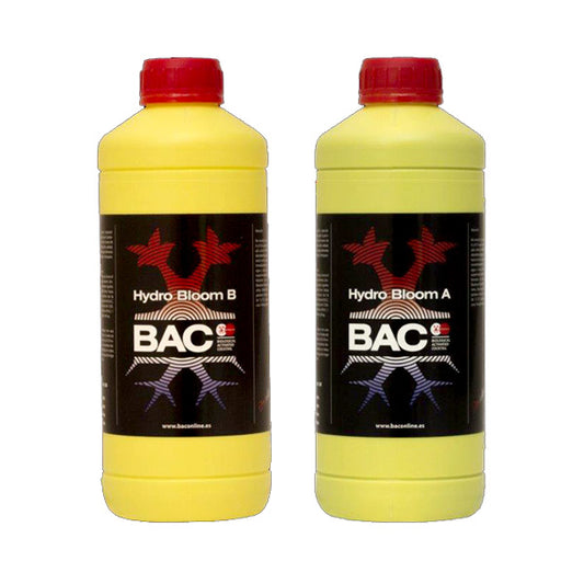 Kit Hidro Bloom A&B 1 lt | Fertilizante Base Floración para Hidroponia | BAC