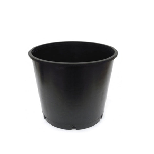 Round Black Pot 17 cm - 3 qt.