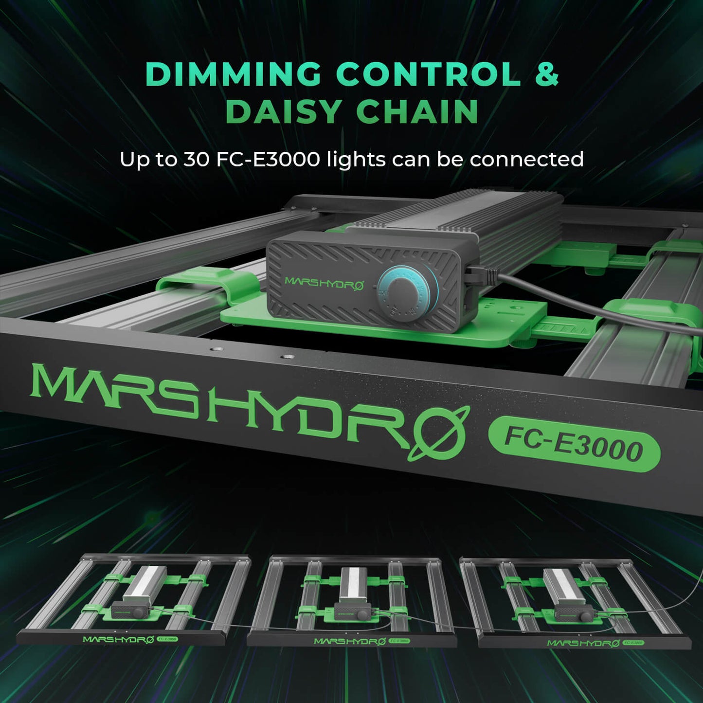 LED Mars Hydro FC-E3000 300W Bridgelux