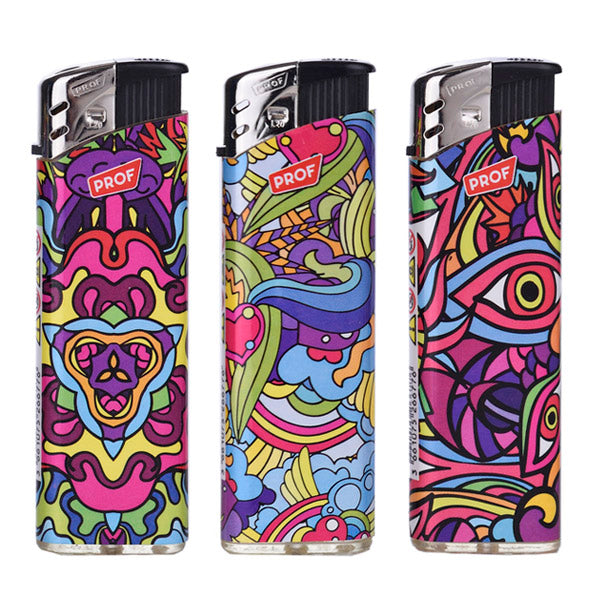 Mechero Piezo 50 ud. Hippie