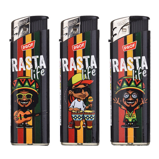Mechero Piezo 50 ud. Rasta Life