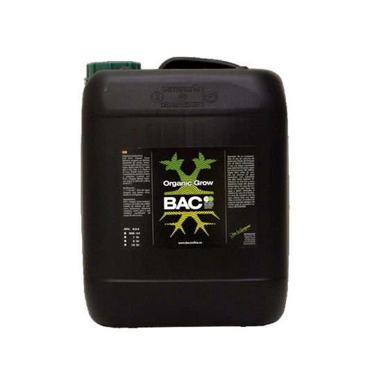 Organic Grow 10 lt | Fertilizante Orgánico Crecimiento Mayor Formato | BAC