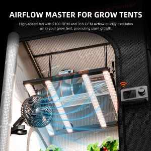 Ventilador Clip Spider Farmer 6"