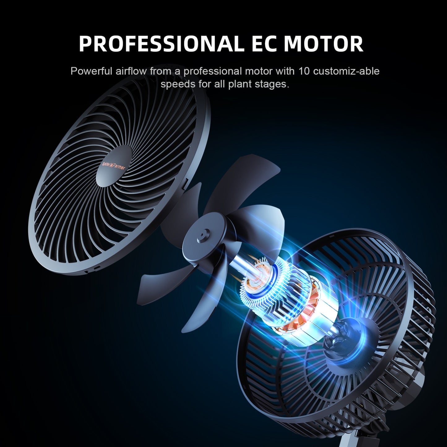 Ventilador Clip Spider Farmer 6"