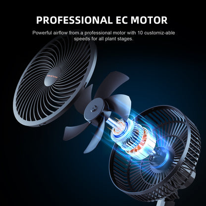 Ventilador Clip Spider Farmer 6"