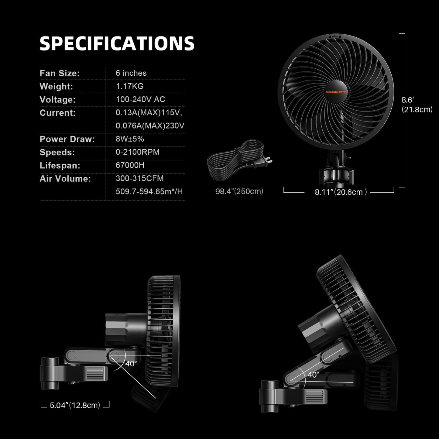 Kit Spider Farmer G8600 Smart Completo 150x150 con GGS
