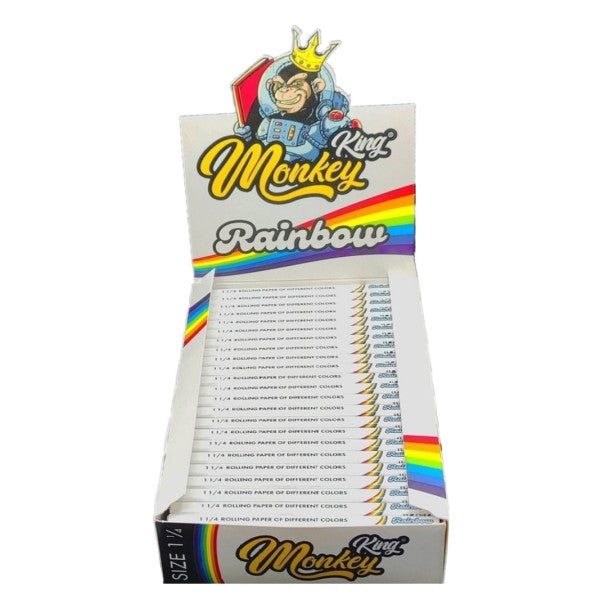 Papel Monkey King 1.1/4  Colors Rainbow 25 ud.