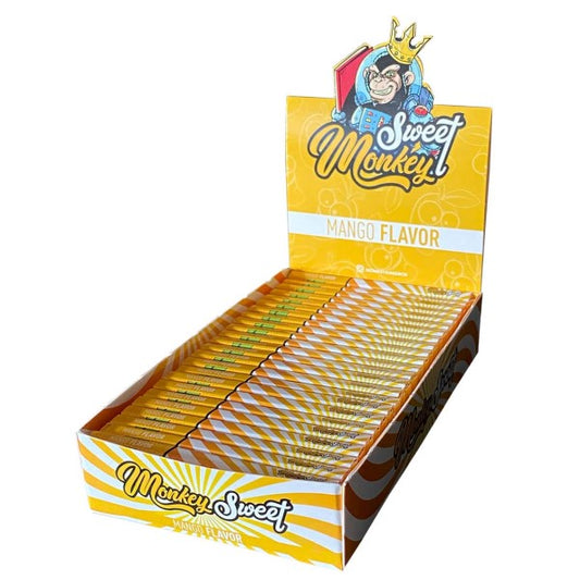 Papel Monkey King 1.1/4  Flavor Mango 25 ud.