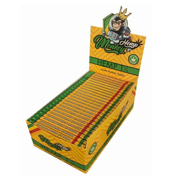 Monkey King 1 1/4 Hemp Rolling Papers 50 ct.