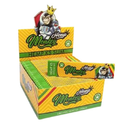 Cartine Monkey King Size Slim Hemp 50 pz.