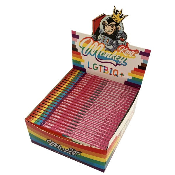 Papel Monkey King Size Slim  LGTBI 50 ud.