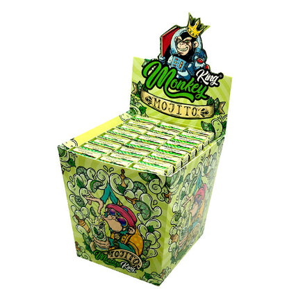 Papel Monkey King Size Slim & Tips Smell Mojito 24 ud.