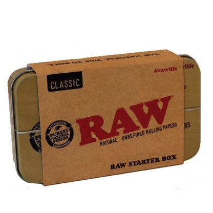 Raw Paper Metallic Box Starter Box Pack