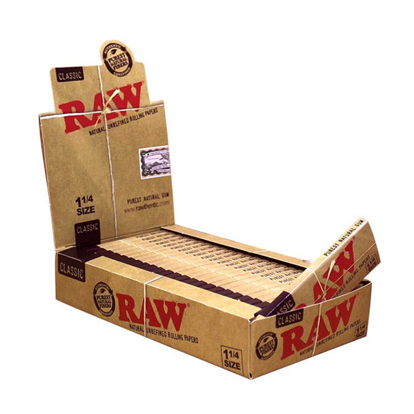 Raw Classic 1.1/4 Papers - 24 Booklets