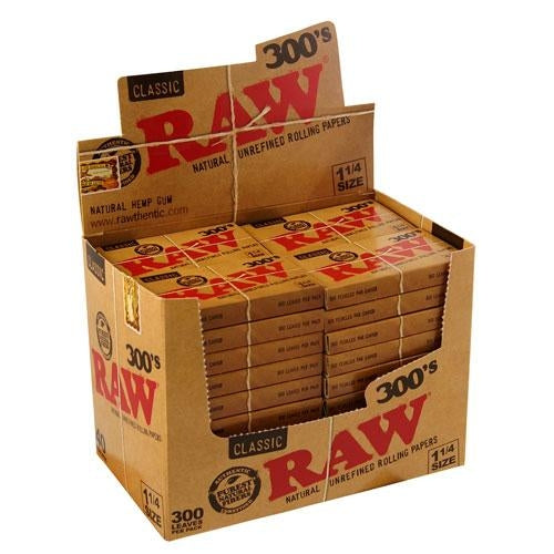 Papel Raw  Classic  1.1/4 Block 300 - 40 librillos