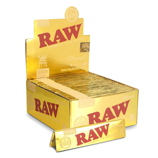 Papel Raw  Ethereal  King Size 50 librillos