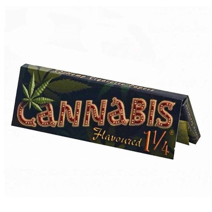 Cartine Aromatizzate Cannabis 1.1/4 - 24 libretti