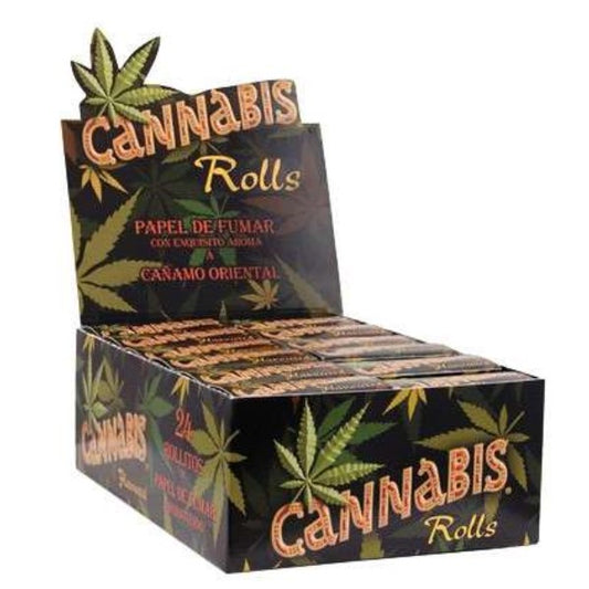 Cartine Aromatizzate Cannabis Rolls 24 pz.