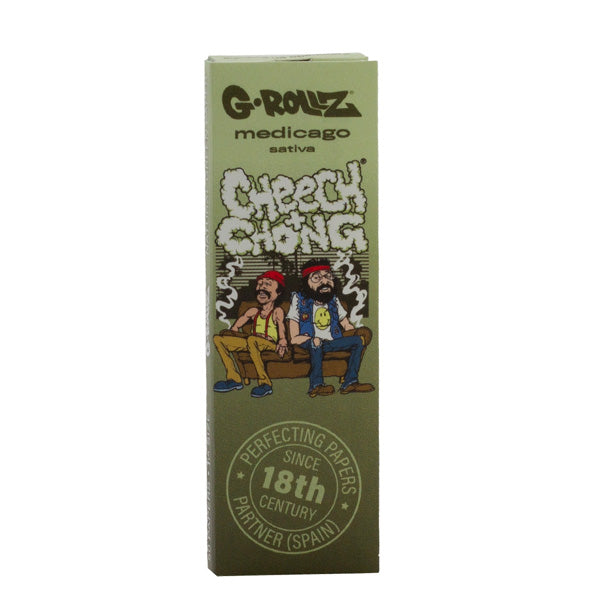 G-Rollz 1 1/4 Cheech & Chong Medicago Sativa Rolling Papers 25 Booklets