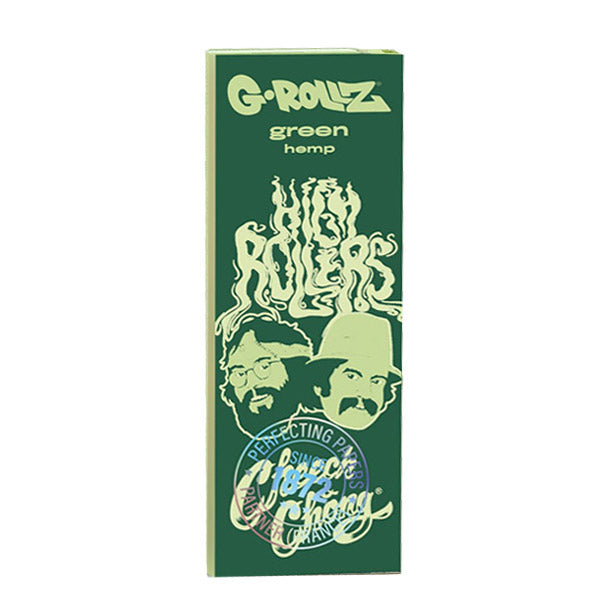 G-Rollz 1 1/4 Rolling Papers & Cheech & Chong High Roller Tips 24 Booklets