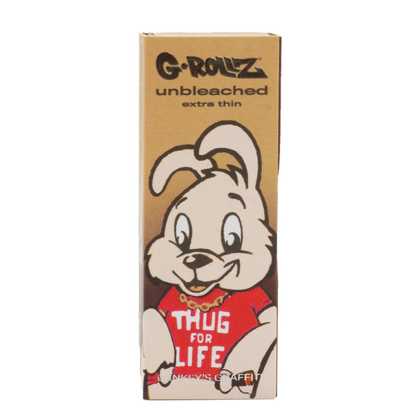 Cartine G-Rollz 1.1/4 & Filtri Thug for Life Grezze 24 libretti