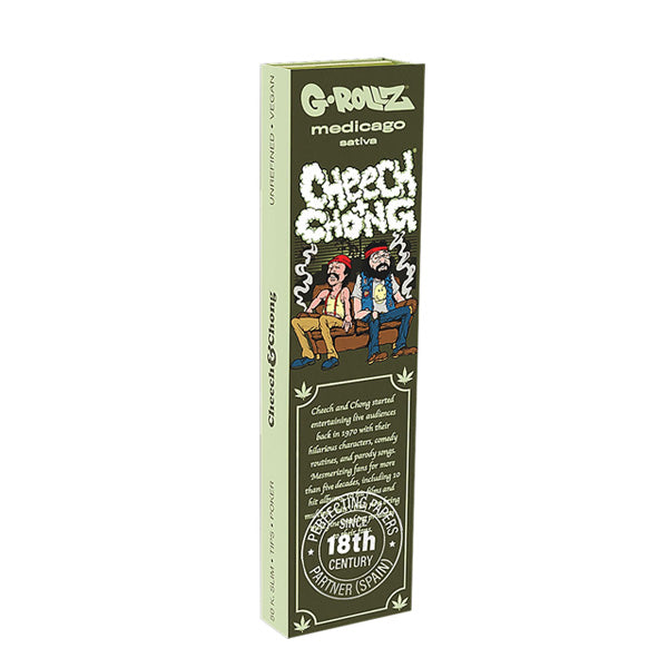 G-Rollz K.S. Rolling Papers & Tips Cheech & Chong Sofa 24 booklets