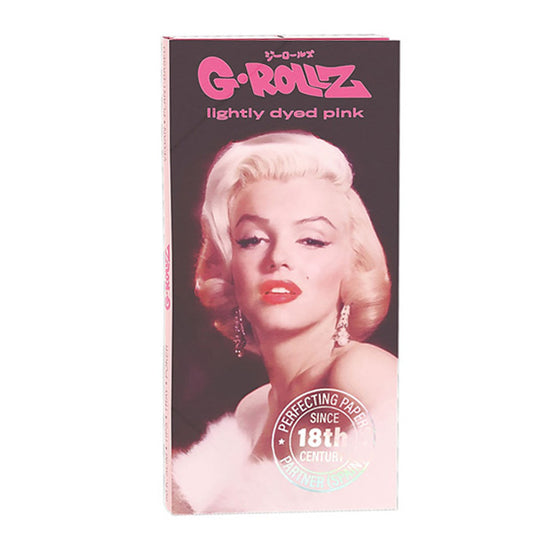G-Rollz K.S. Rolling Papers Tips & Tray Marilyn 16 Booklets