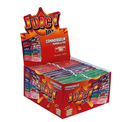 Cartine Juicy Jay's King Size & Tips Gusti Misti 24 pz.