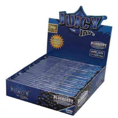Juicy Jay's King Size Blueberry Rolling Papers 24 ct.
