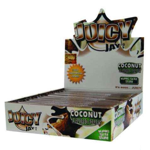 Cartine Juicy Jay's King Size Coconut 24 pz.