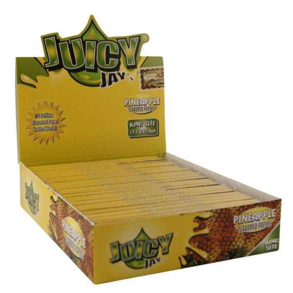 Juicy Jay's King Size Pineapple Rolling Papers 24 ct.