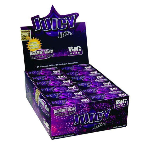Juicy Jay's Blackberry Brandy Rolls Rolling Papers 24 ct.